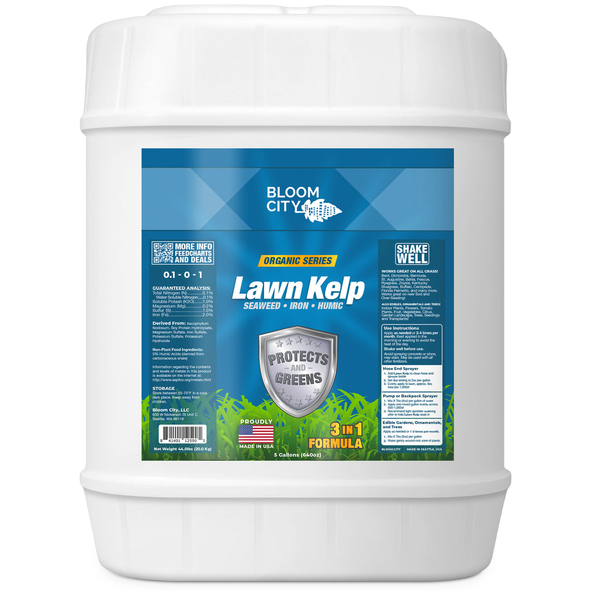 Lawn Kelp 3-in-1 | For Lush Organic Lawns