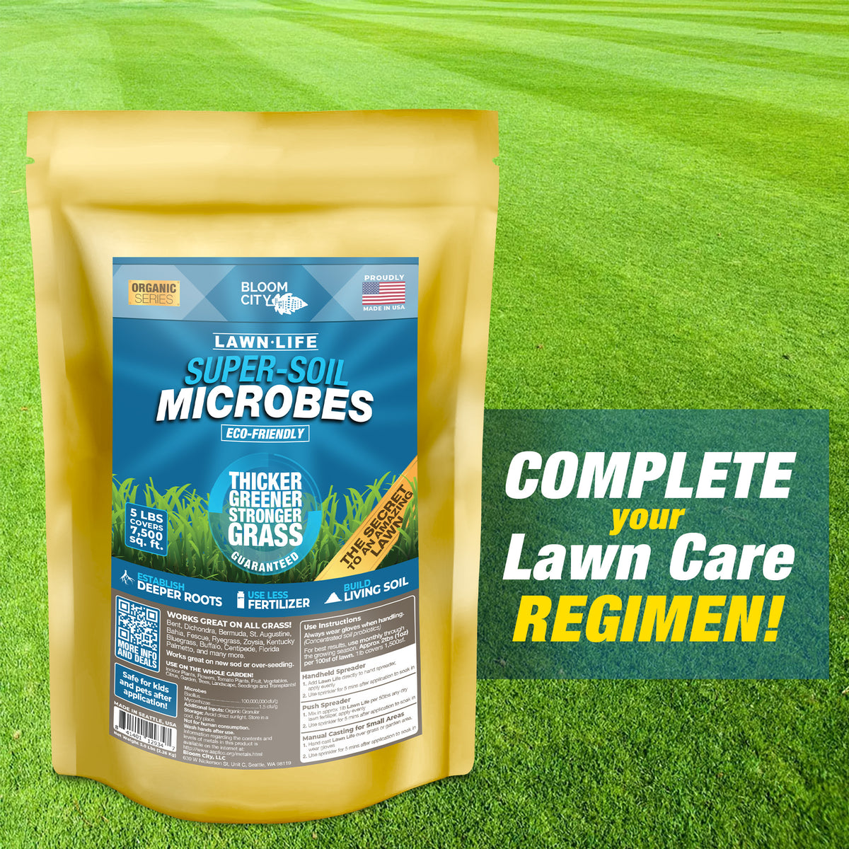 Lawn Kelp 3-in-1 | For Lush Organic Lawns