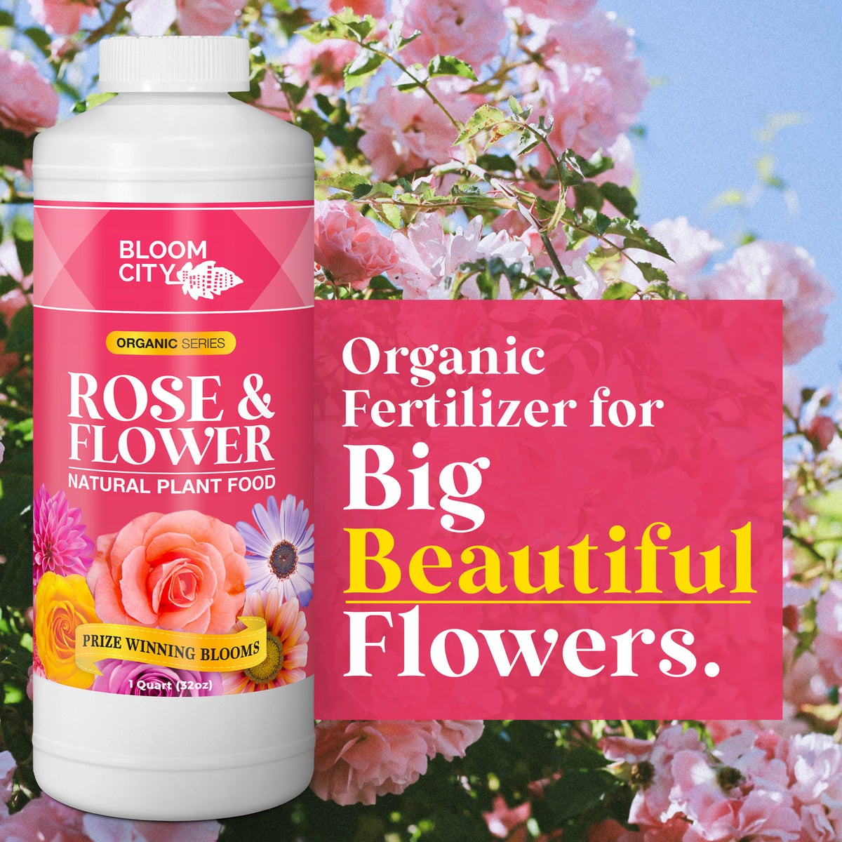 Rose &amp; Flower | Organic Plant Food