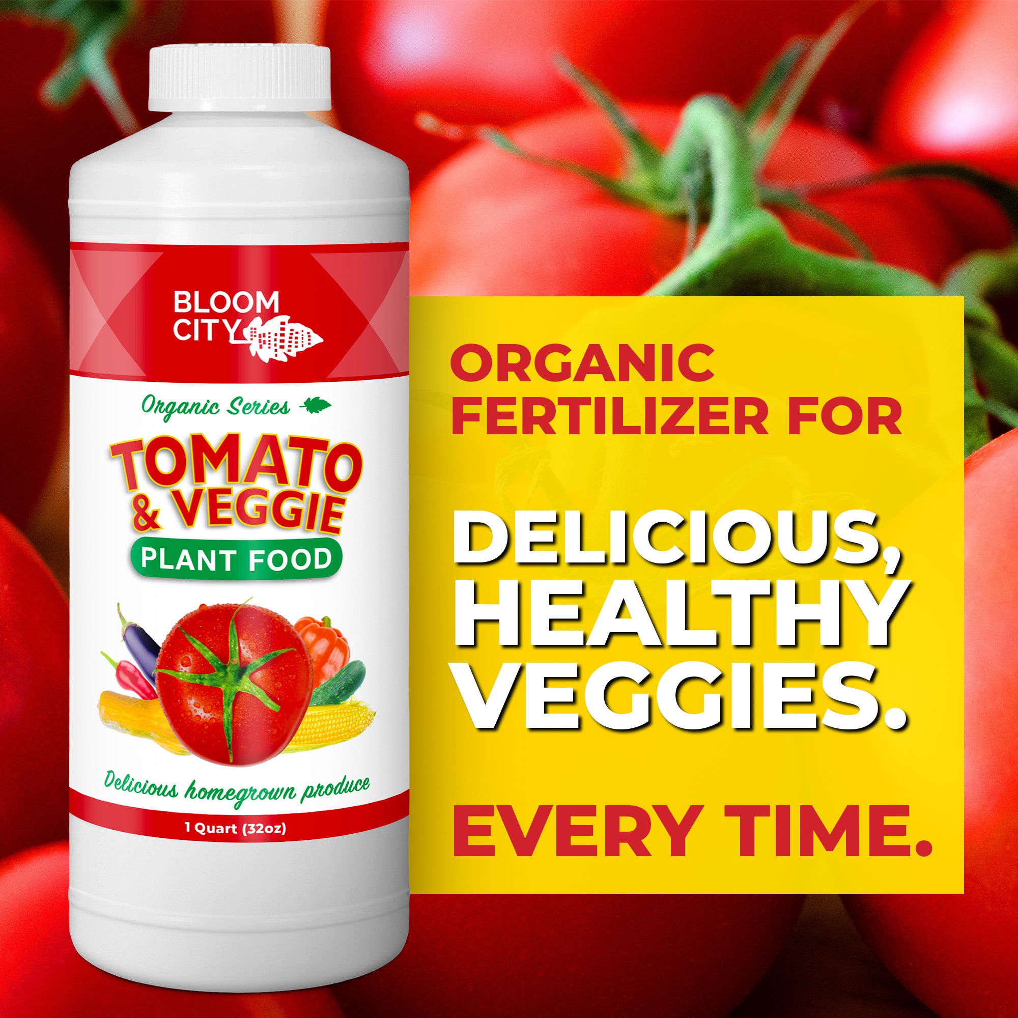 liquid organic vegetable fertilizer Tomato & Veggie | Organic Plant Food