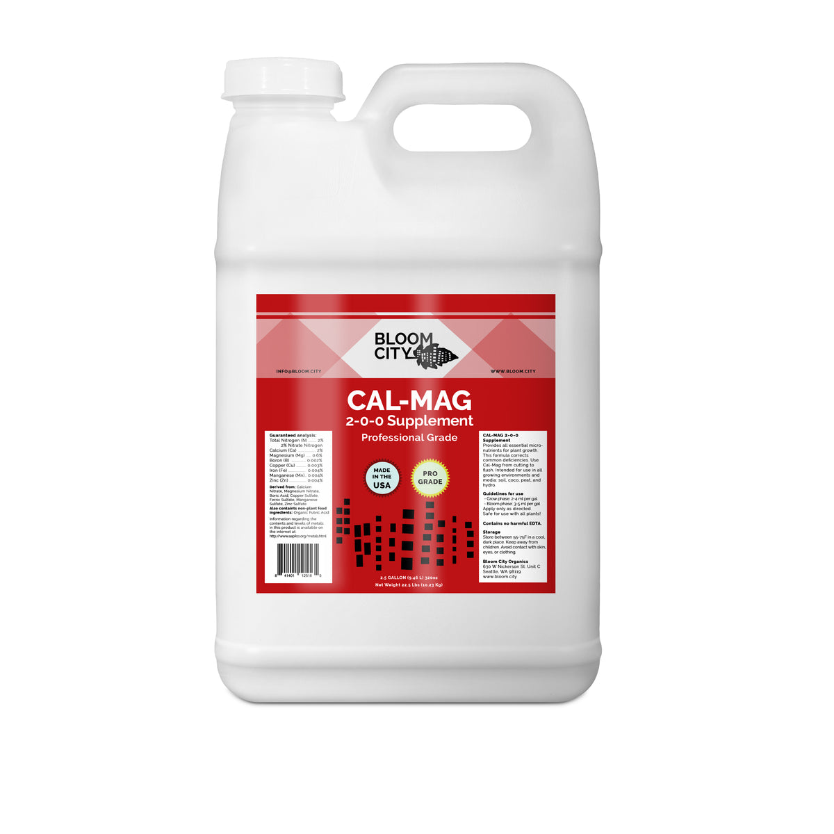 Cal-Mag UltraPure  | Plus Micros