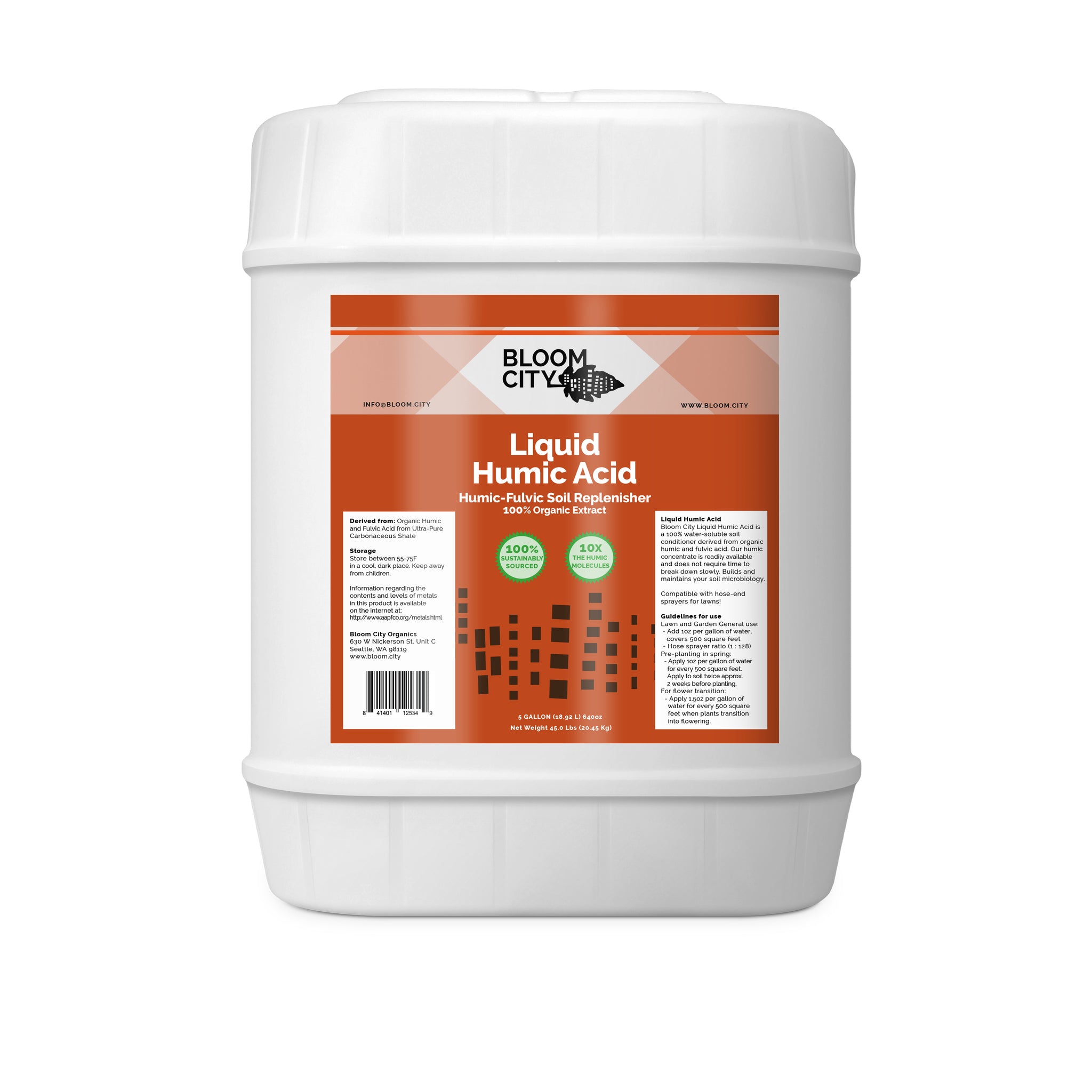 liquid humic acid organic fertilizer Liquid Humic Soil Replenisher | Organic