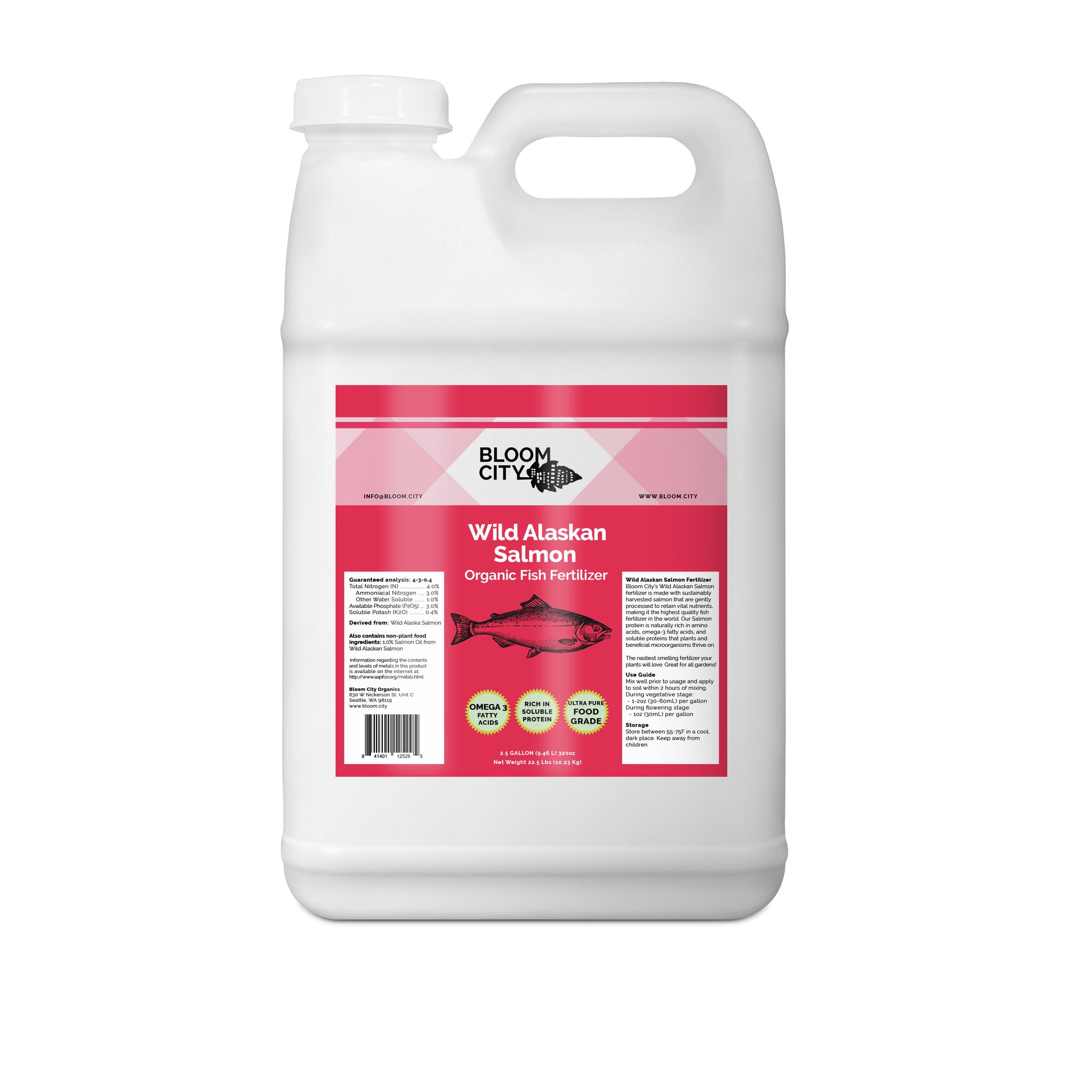 alaska plant fertilizer Wild Alaskan Fish Fertilizer | Organic